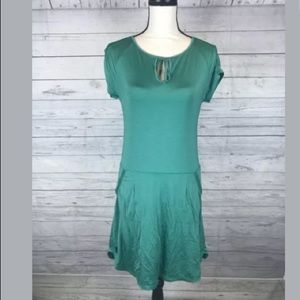 Lole Size Small Womens Green Blue Striped Athletic